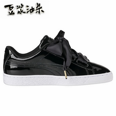 Puma Suede Basket Heart Women Shoes--003